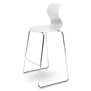 Barová židle PRO CHAIR MEDIUM (bílá)