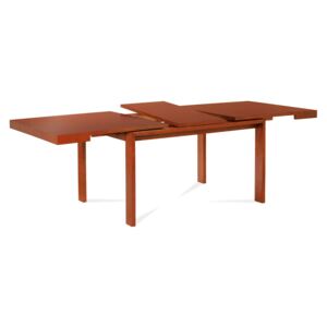 Autronic - Jídelní stůl 180+45x95 cm, barva třešeň - ART-2280 TR2