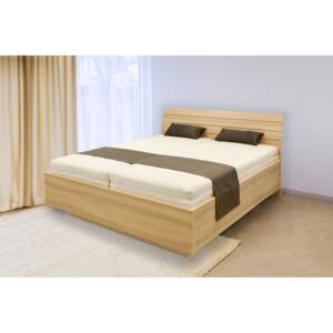 Dřevěná postel Salina basic 200x180 Akát