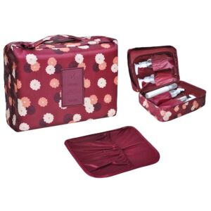 ISO Cestovní organizér do kufru 20 x 16,5 x 8,5 cm, červená, 6616