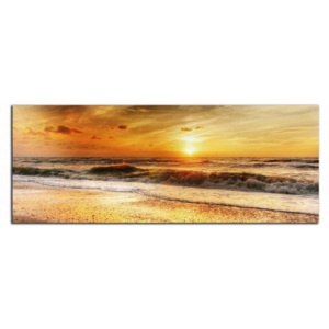 Západ slunce na pláži C3411AP