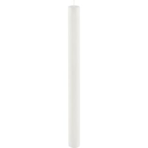 Bílá dlouhá svíčka Ego Dekor Cylinder Pure, doba hoření 53 h