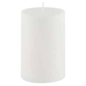 Bílá svíčka Ego Dekor Cylinder Pure, doba hoření 35 h