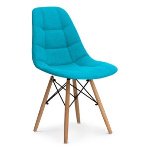 Skandinávská židle ANETA modrá DOPRODEJ