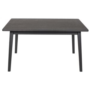 Černý dřevěný jídelní stůl Woodman Skagen 140x90 cm