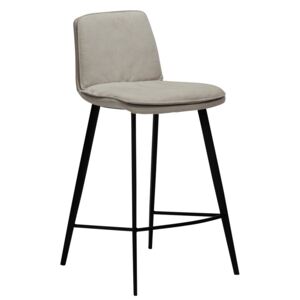 DAN-FORM Béžová čalouněná barová židle DanForm Fierce 93 cm