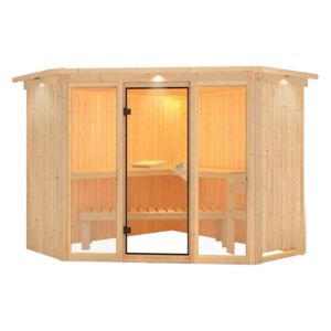 KARIBU finská sauna KARIBU FLORA 2 (52953)