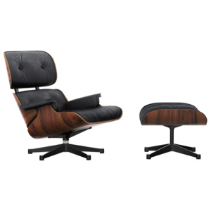Vitra Eames Lounge Chair & Ottoman, santos palisander