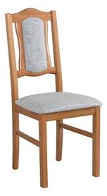 Jídelní židle BOSS 6 Bílá Tkanina 32