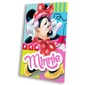 Fleece deka Minnie Music 100/150 (dětská flísová deka Minnie)