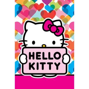 Detexpol Dětský ručník Hello Kitty Mimi Love bavlna froté 60x40 cm
