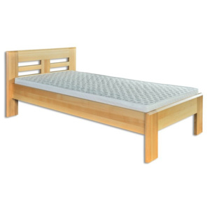Dřevěná postel 80x200 cm s možností výběru moření typ KL160 KN095