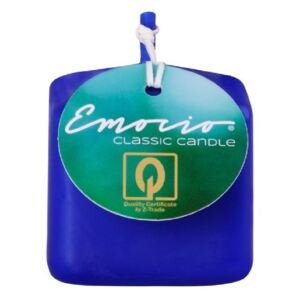 Emocio Classic kostka 50mm tm. modrá svíčka