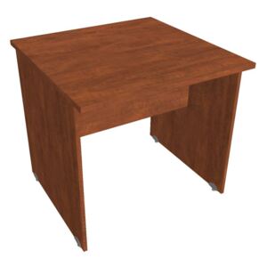 Stůl jednací rovný 80 cm - Hobis Gate GJ 800 Dekor stolové desky: calvados, Dekor lamino podnože: calvados