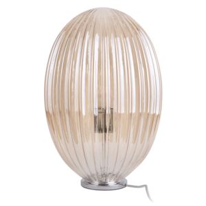 Stolní lampa Smart oval large Leitmotiv (Barva-jantarově hnědá)