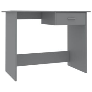Psací stůl Rouh - šedý | 100x50x76 cm