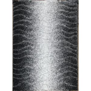 Berfin Dywany Kusový koberec Seher 3D 2609 Black Grey Rozměr: 60x100