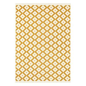 Hanse Home Collection koberce Kusový koberec Celebration 103450 Lattice Gold Rozměr: 80x150