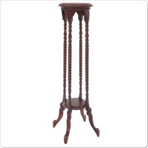 Retro odkládací stolek MTO54 replika antik kolonial stolek z masivu mahagon