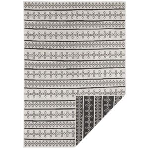 Bougari - Hanse Home koberce Kusový koberec Twin Supreme 103761 Black/Cream Rozměr: 80x150