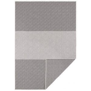 Bougari - Hanse Home koberce Kusový koberec Twin Supreme 103769 Black/Anthracite Rozměr: 80x150