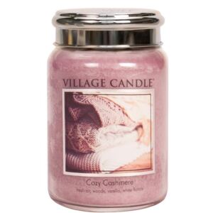 Svíčka Village Candle Cozy Cashmere 602g