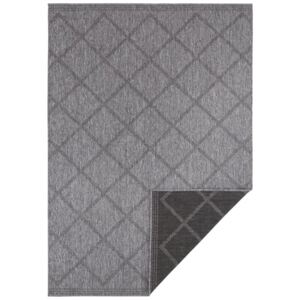 Bougari - Hanse Home koberce Kusový koberec Twin Supreme 103757 Black/Anthracite Rozměr: 80x150