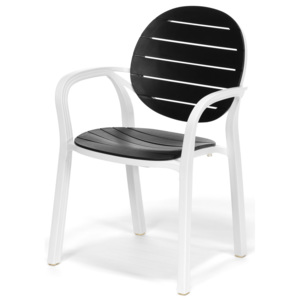 Polypropylenová židle MOLLY černá