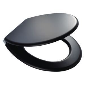 Ridder Atlanta WC sedátko, soft close, MDF, 43 × 37,7 cm, černá, MK45362