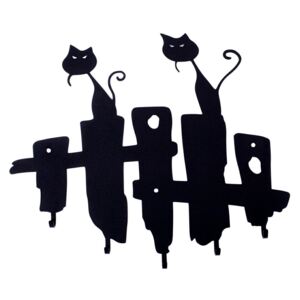 Věšák nástěnný Koty černý