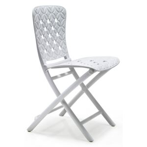Židle skládací Zac Spring bílá