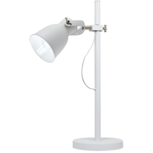Faneurope I-LEGEND-L1 BCO stolní lampa 1xE27 kov v bílé barvě