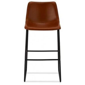 Barová židle Guaro hnědá, černá