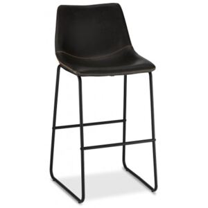 Barová židle Guaro černá