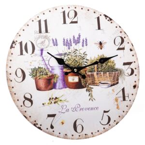 Nástěnné hodiny La Provence, 34 cm