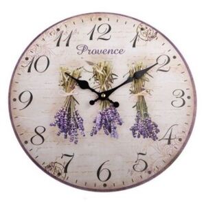 Nástěnné hodiny Provence, 34 cm