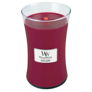 Woodwick Svíčka oválná váza WoodWick, Černá třešeň, 609.5 g