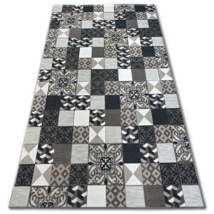 Kusový koberec PP Lisboa hnědý, Velikosti 80x150cm