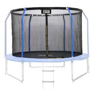 Ochranná síť na trampolínu 400 cm - INSIDE - na 8 trubek - černá