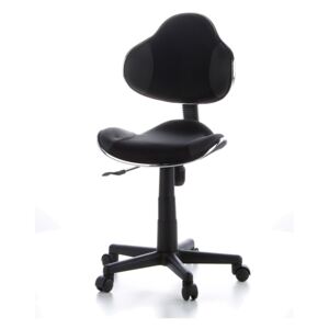 HjhOFFICE Dětská židle KIDDY GTI-2 (černá/šedá)