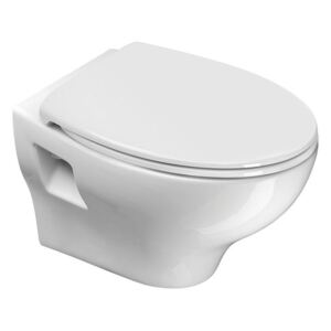 SAPHO CITY WC sedátko soft close, druroplast, bílá/chrom ( MSCITYCN11 )