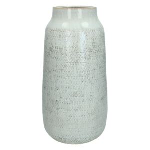 Váza keramická bílá 37cm