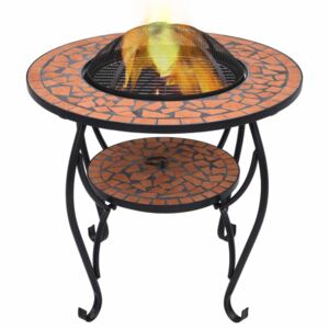 Mozaikový stolek s ohništěm Dekorhome
