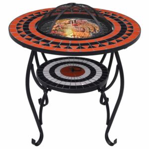 Mozaikový stolek s ohništěm Dekorhome