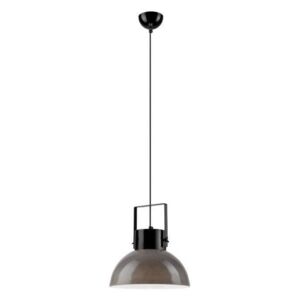 Závěsné industriální osvětlení na lanku, 1xE27, 60W, šedá/černá