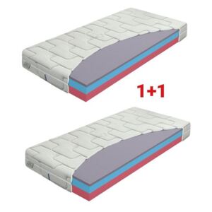 Materasso Slovakia, s.r.o. Matrace Airgel comfort 1+1, 100x200cm, Rolovaný, AKCE