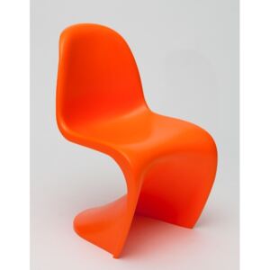 D2.DESIGN Dětská židlička Balance Junior oranžová