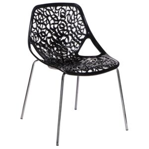 D2.DESIGN Židle Cepelia inspirovaná Caprice černá