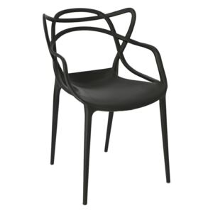 D2.DESIGN židle Lexi černá inspirovaná Master chair