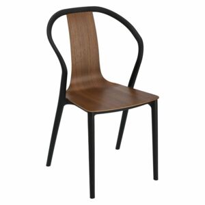 D2.DESIGN židle Bella černo-ořechová